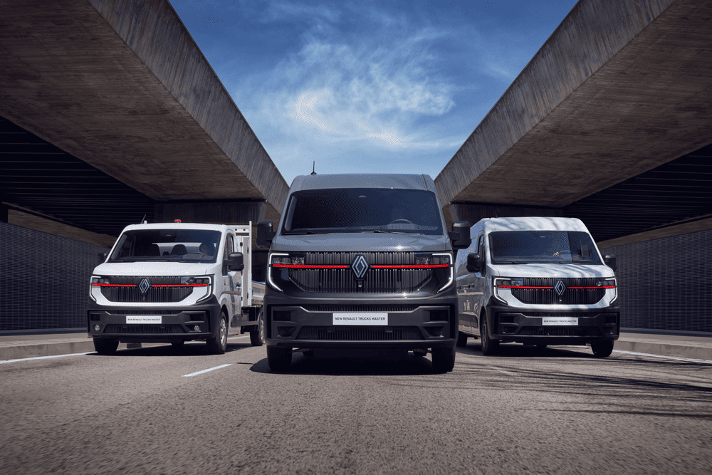 Exposition du nouveau Master 4 Renault Trucks